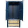 MODERN 2 Door 2 Drawer Wardrobe 